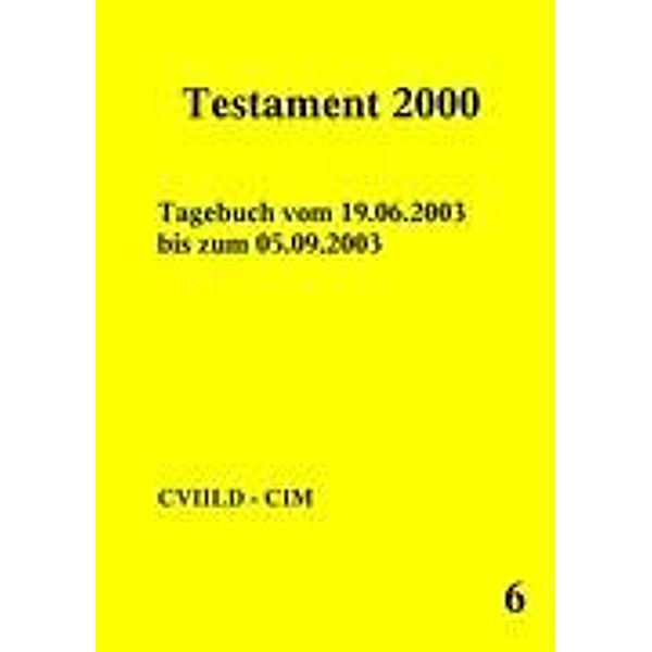 Testament 2000 Band 6, Peter Norman