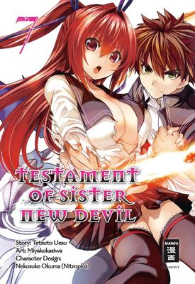 Testament of Sister New Devil Bd.7 - doch der fordert Takigawa zum Kampf
