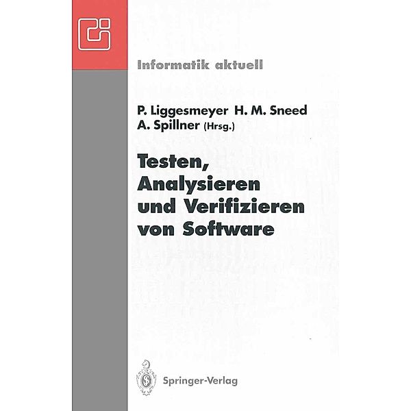 Testen, Analysieren und Verifizieren von Software / Informatik aktuell