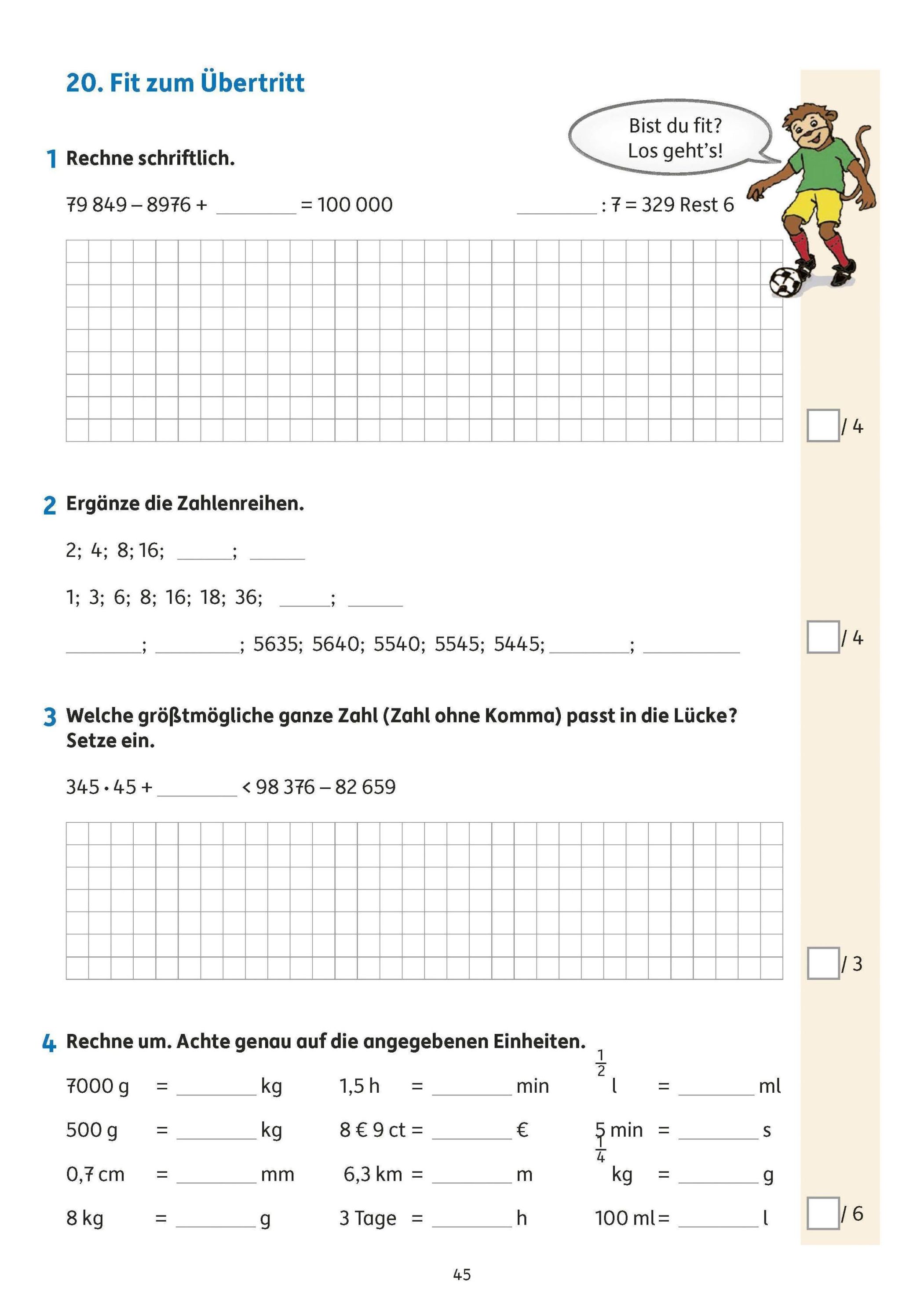Tests in Mathe - Lernzielkontrollen 4. Klasse, A4-Heft | Weltbild.ch