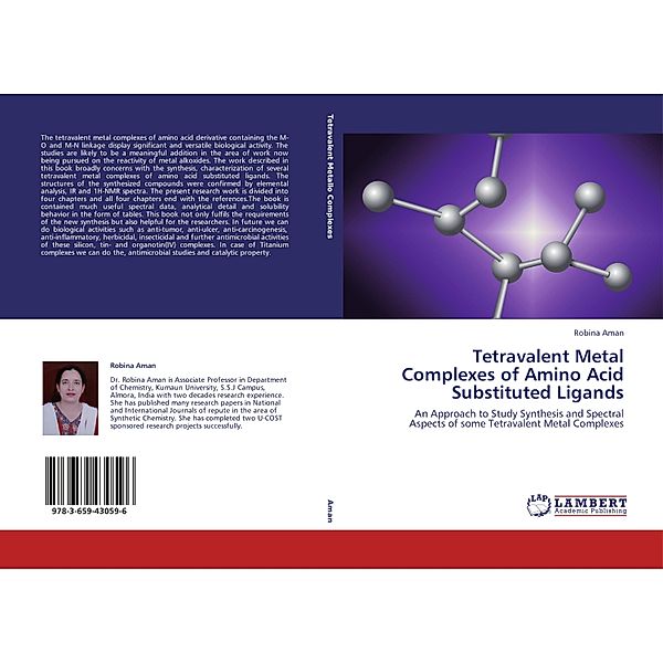 Tetravalent Metal Complexes of Amino Acid Substituted Ligands, Robina Aman