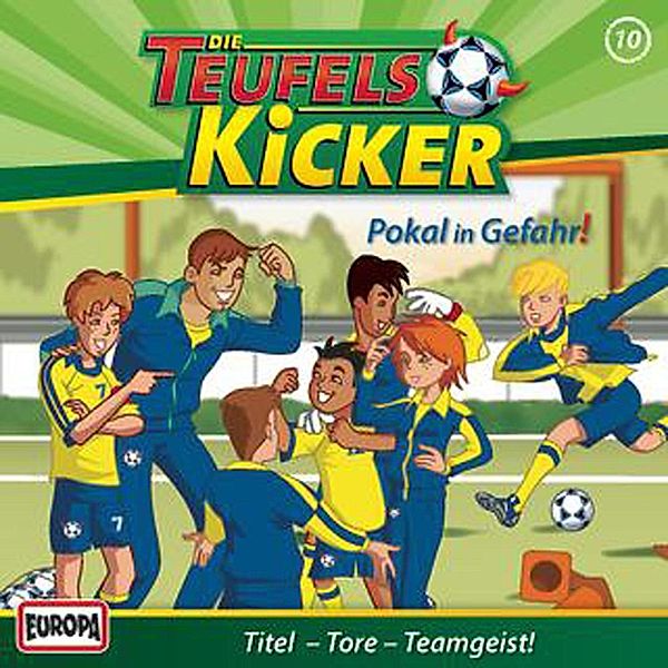 Teufelskicker - 10 - Folge 10: Pokal in Gefahr!, Frauke Nahrgang, Tomas Kröger