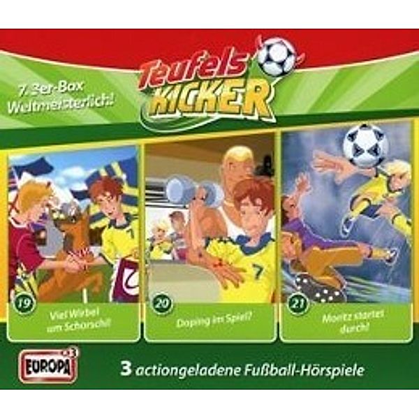 Teufelskicker - Box, 3 Audio-CDs, Teufelskicker