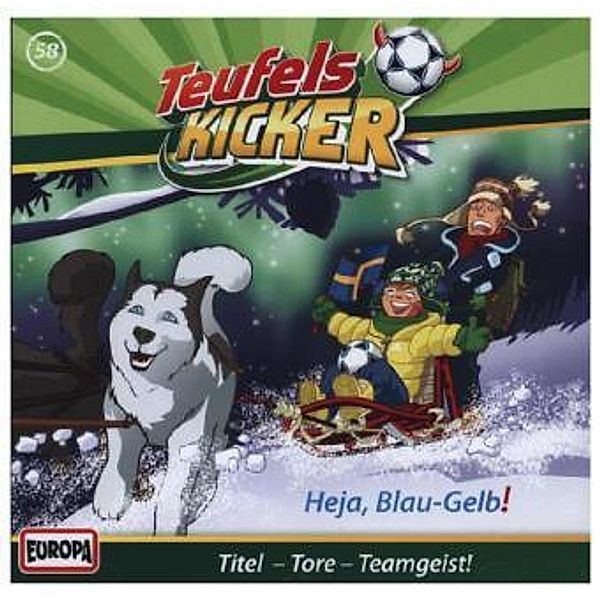 Teufelskicker Hörspiel - 58 - Teufelskicker - Heja Blau-Gelb!, Teufelskicker