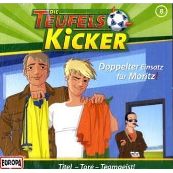 Teufelskicker Hörspiel Band 8: Doppelter Einsatz für Moritz (1 Audio-CD), Frauke Nahrgang