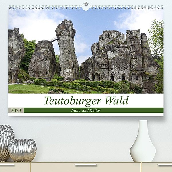 Teutoburger Wald - Natur und Kultur (Premium, hochwertiger DIN A2 Wandkalender 2023, Kunstdruck in Hochglanz), Thomas Becker