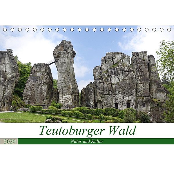 Teutoburger Wald - Natur und Kultur (Tischkalender 2020 DIN A5 quer), Thomas Becker