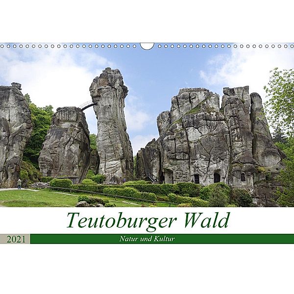 Teutoburger Wald - Natur und Kultur (Wandkalender 2021 DIN A3 quer), Thomas Becker