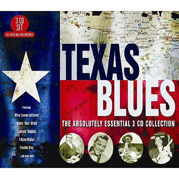 Texas Blues-The Absolutely Essential 3 Cd Collec, Diverse Interpreten