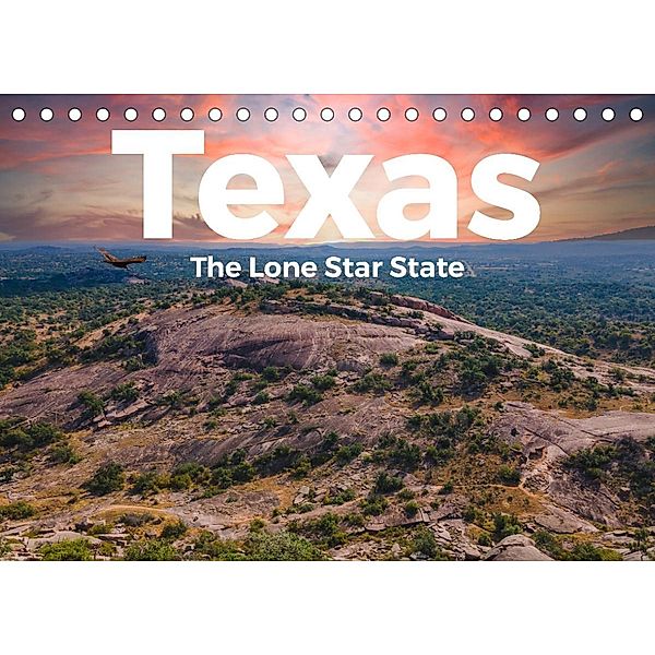 Texas - The Lone Star State (Tischkalender 2023 DIN A5 quer), M. Scott