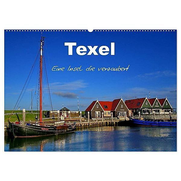 Texel - Eine Insel die verzaubert (Wandkalender 2024 DIN A2 quer), CALVENDO Monatskalender, Elke Krone