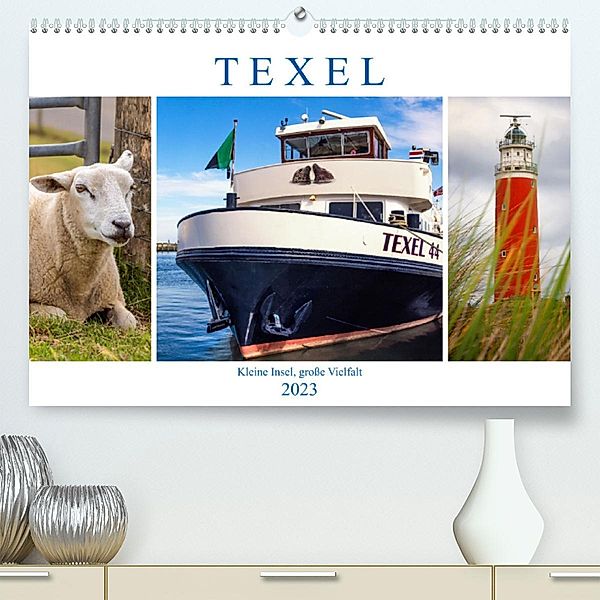 Texel - Kleine Insel, große Vielfalt (Premium, hochwertiger DIN A2 Wandkalender 2023, Kunstdruck in Hochglanz), Angela Dölling, AD DESIGN Photo + PhotoArt