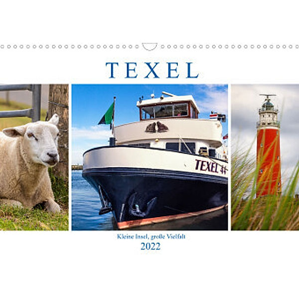 Texel - Kleine Insel, große Vielfalt (Wandkalender 2022 DIN A3 quer), Angela Dölling, AD DESIGN Photo + PhotoArt