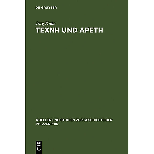 TEXNH und APETH, Jörg Kube
