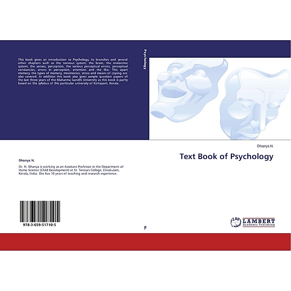 Text Book of Psychology, Dhanya N.
