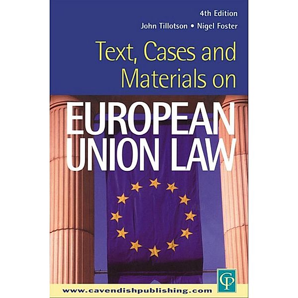 Text, Cases and Materials on European Union Law