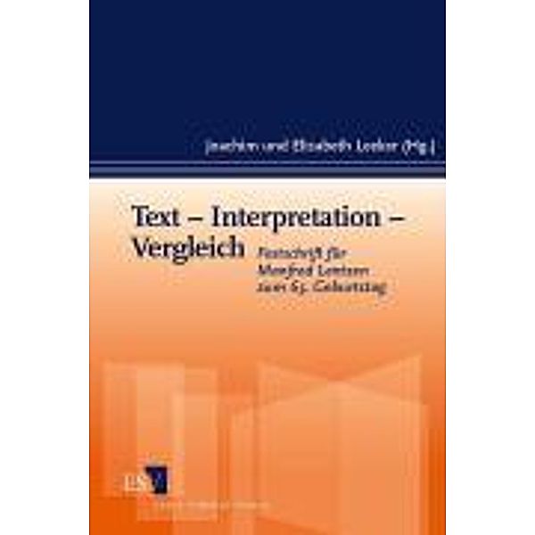 Text - Interpretation - Vergleich