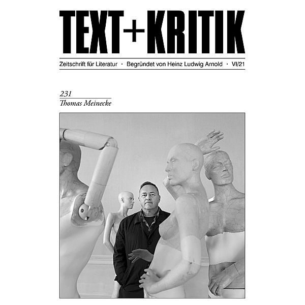 TEXT + KRITIK 231 - Thomas Meinecke / TEXT + KRITIK, Charlotte Jaekel