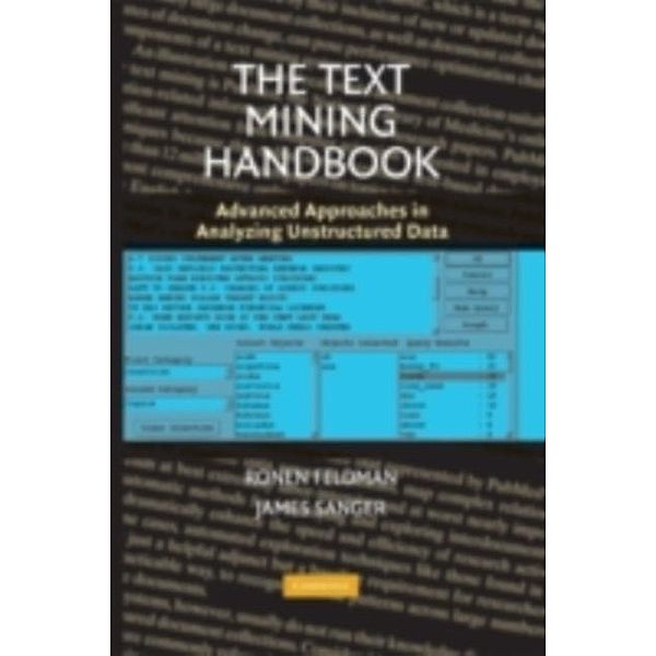 Text Mining Handbook, Ronen Feldman