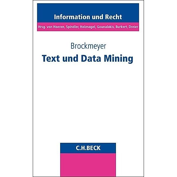 Text und Data Mining, Henning Brockmeyer