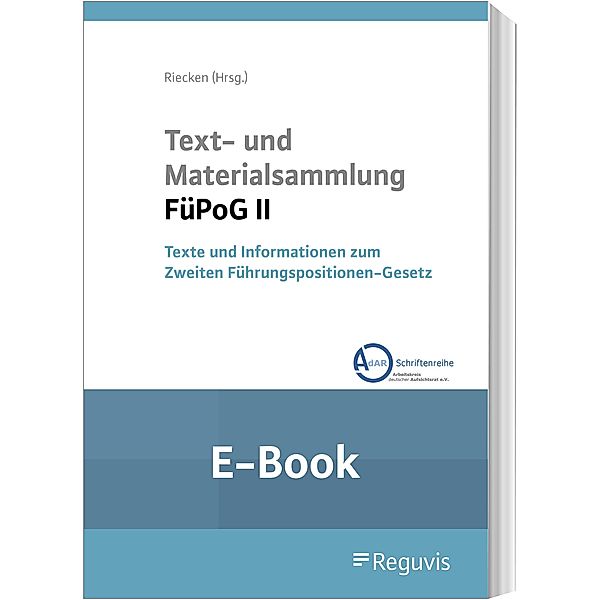 Text- und Materialsammlung FüPoG II (E-Book)
