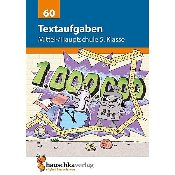 Textaufgaben Mittel-/Hauptschule 5. Klasse, A5-Heft, Susanne Kopetz, Sonja Wilms