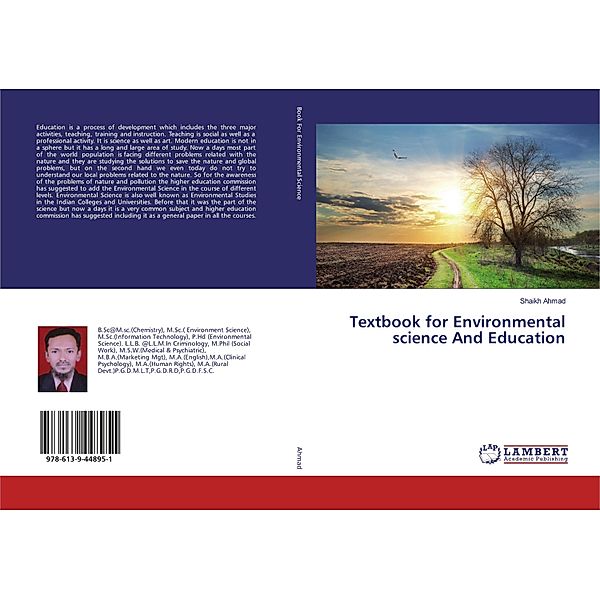 Textbook for Environmental science And Education, Shaikh Ahmad