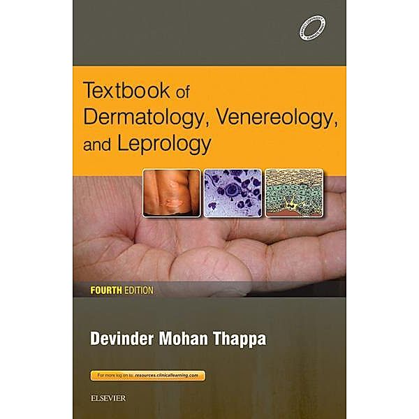 Textbook of Dermatology, Leprology & Venereology E-book, Devinder Mohan Thappa