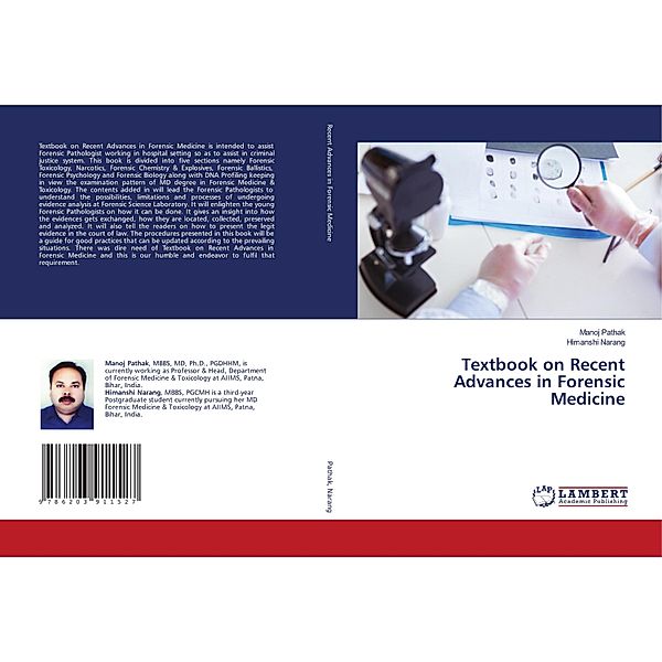 Textbook on Recent Advances in Forensic Medicine, Manoj Pathak, Himanshi Narang