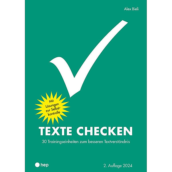 Texte checken, Alex Bieli