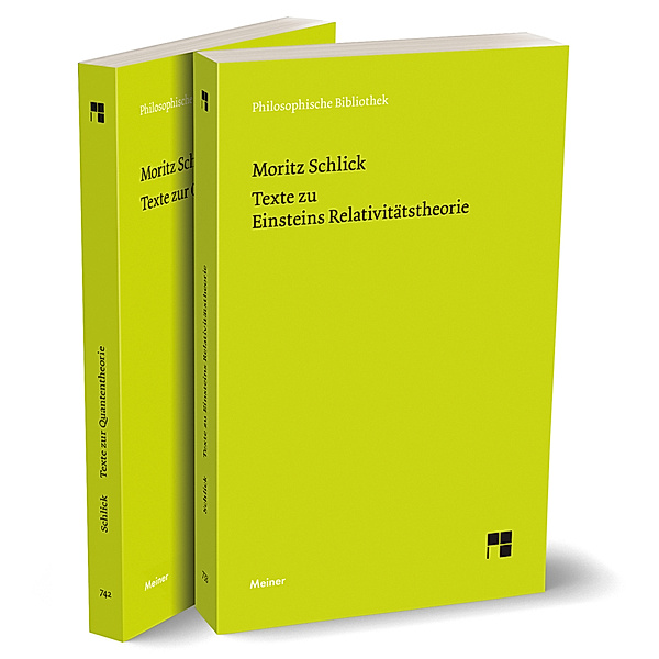 Texte zu Einsteins Relativitätstheorie/ Texte zur Quantentheorie, m. 2 Buch, Moritz Schlick