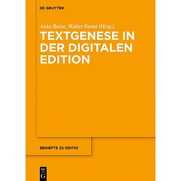 Textgenese in der digitalen Edition