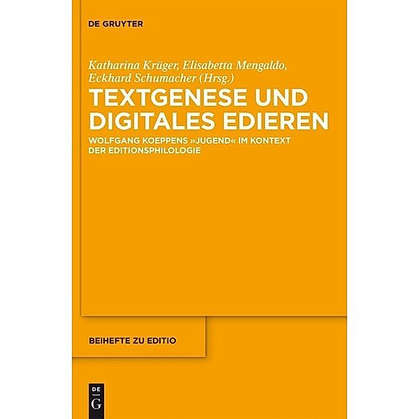 Textgenese und digitales Edieren