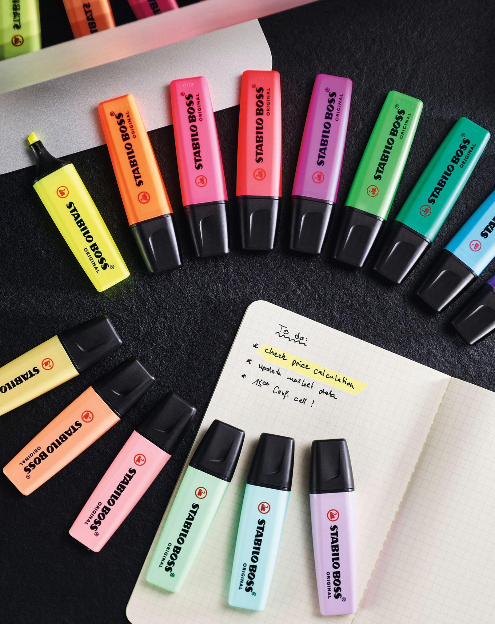 Textmarker STABILO® BOSS ORIGINAL Pastel 4er-Pack kaufen