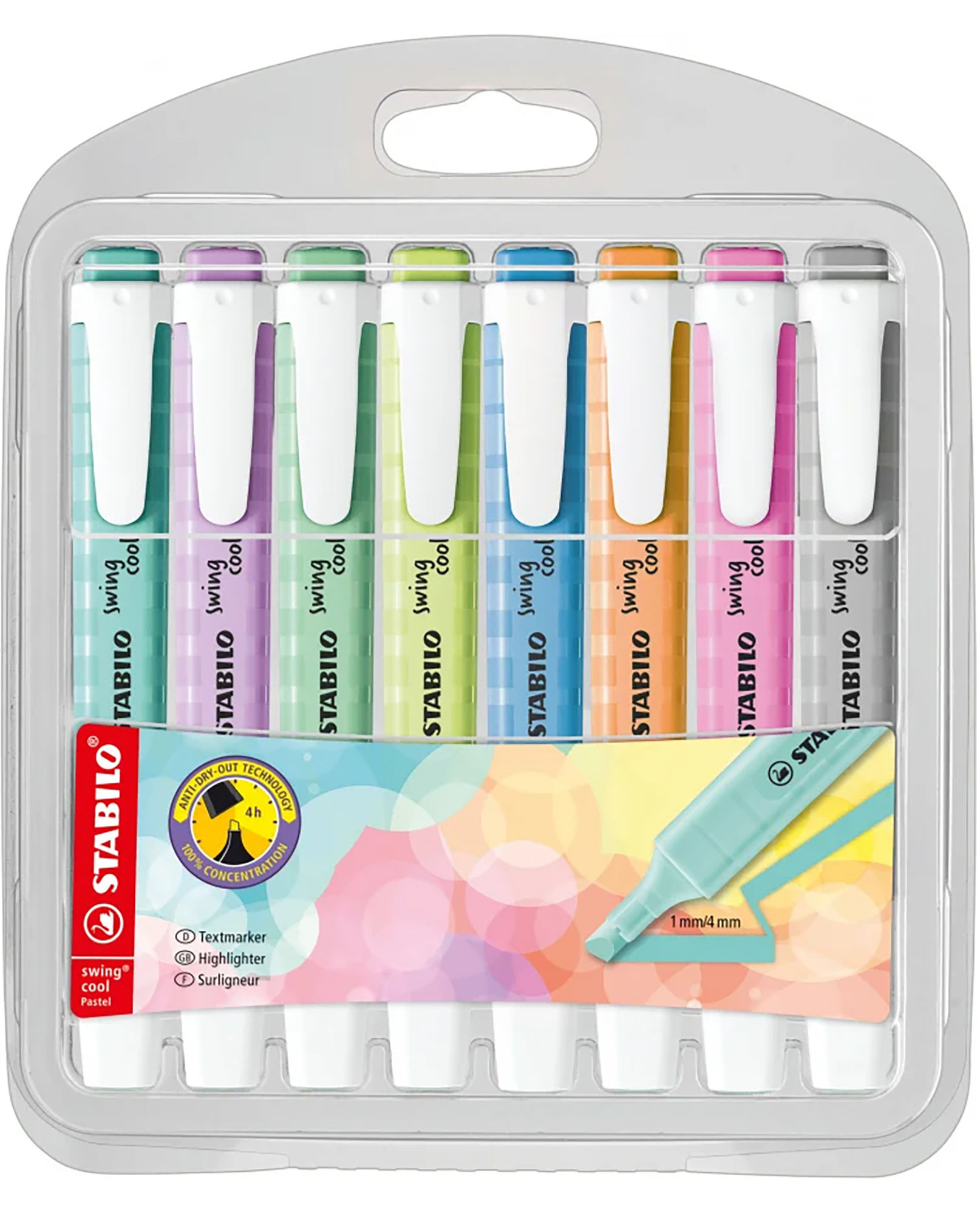 Textmarker STABILO® swing cool Pastel 8er-Pack | Weltbild.at