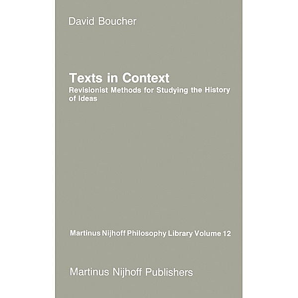 Texts in Context, David Boucher