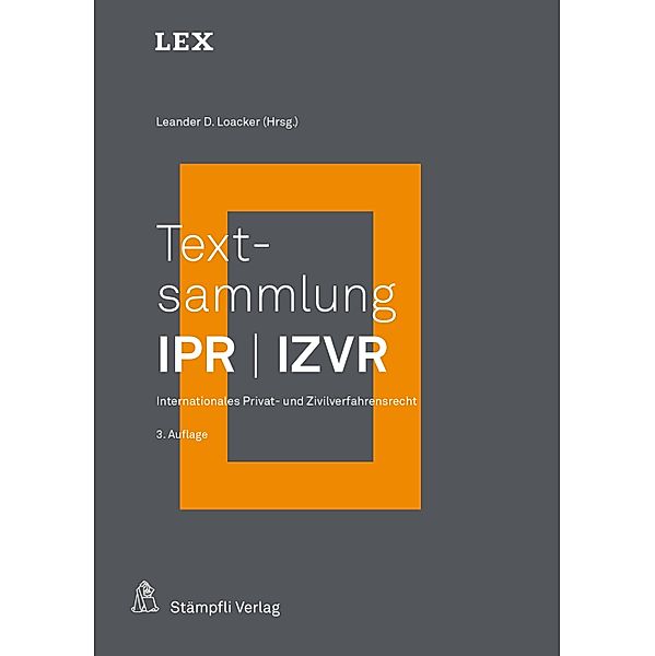 Textsammlung IPR / IZVR / LEX
