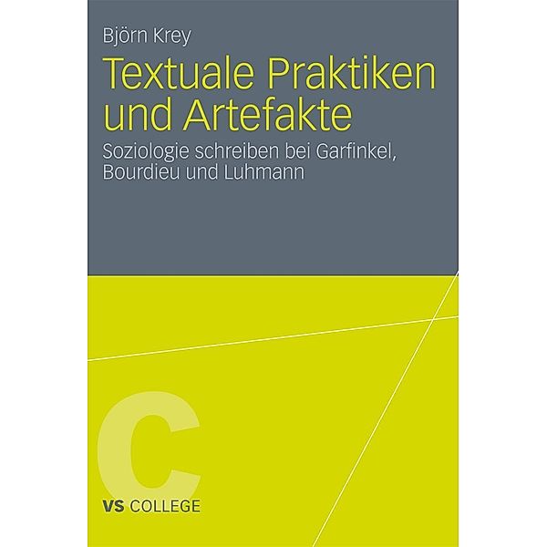 Textuale Praktiken und Artefakte / VS College, Björn Krey