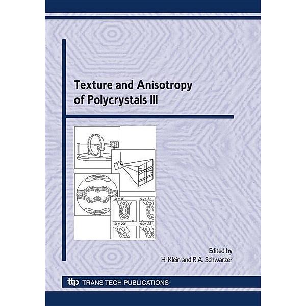 Texture and Anisotropy of Polycrystals III
