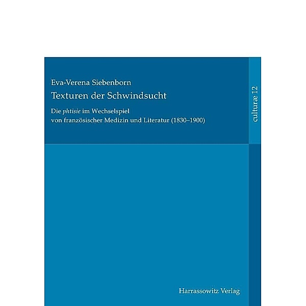 Texturen der Schwindsucht / culturae Bd.12, Eva-Verena Siebenborn