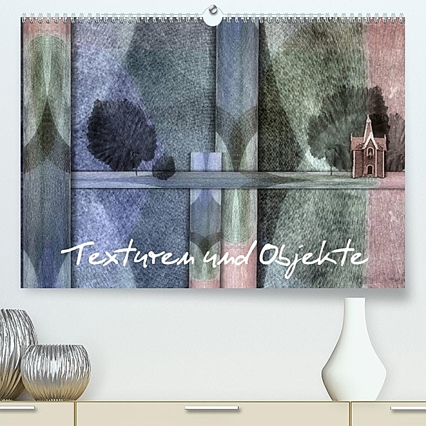 Texturen und Objekte (Premium, hochwertiger DIN A2 Wandkalender 2023, Kunstdruck in Hochglanz), Garrulus glandarius