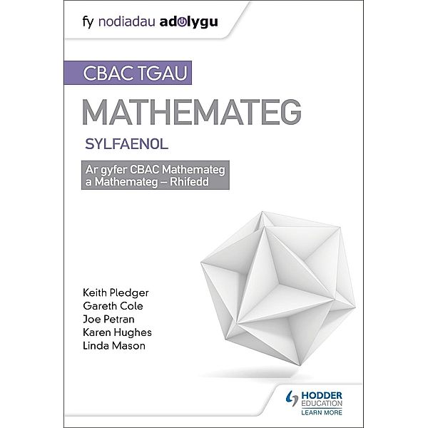 TGAU CBAC Canllaw Adolygu Mathemateg Sylfaenol (Welsh-language edition), Keith Pledger, Joe Petran, Gareth Cole