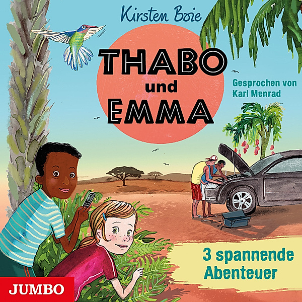 Thabo und Emma. 3 spannende Abenteuer,Audio-CD, Kirsten Boie