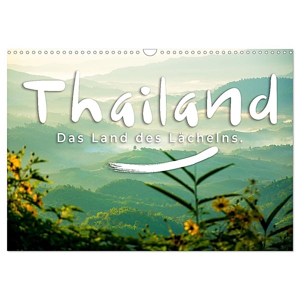 Thailand - Das Land des Lächelns. (Wandkalender 2025 DIN A3 quer), CALVENDO Monatskalender, Calvendo, Happy Monkey