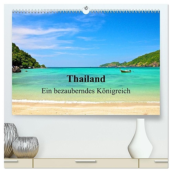 Thailand - Ein bezauberndes Königreich (hochwertiger Premium Wandkalender 2024 DIN A2 quer), Kunstdruck in Hochglanz, Ralf Wittstock