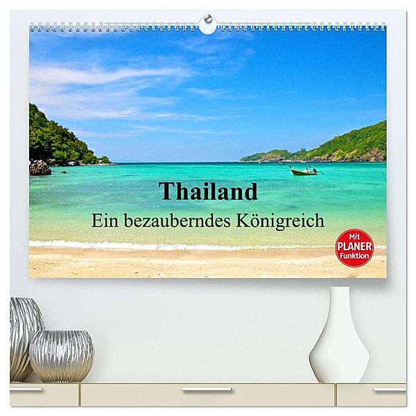 Thailand - Ein bezauberndes Königreich (hochwertiger Premium Wandkalender 2024 DIN A2 quer), Kunstdruck in Hochglanz, Ralf Wittstock