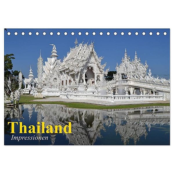 Thailand. Impressionen (Tischkalender 2024 DIN A5 quer), CALVENDO Monatskalender, Elisabeth Stanzer