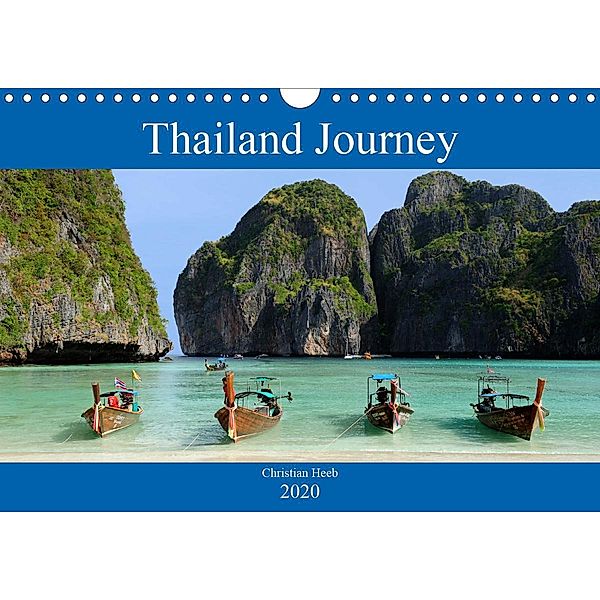 Thailand Journey (Wandkalender 2020 DIN A4 quer), Christian Heeb