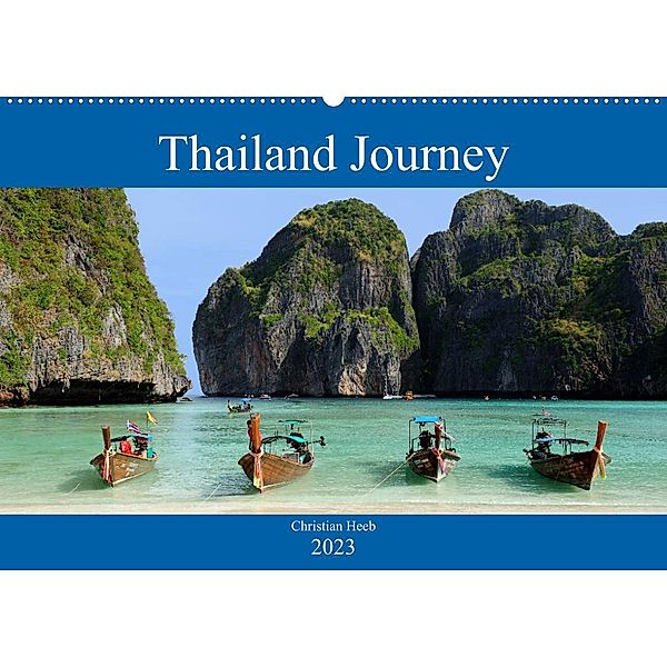 Thailand Journey (Wandkalender 2023 DIN A2 quer), Christian Heeb