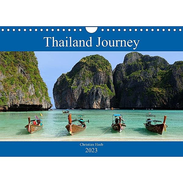 Thailand Journey (Wandkalender 2023 DIN A4 quer), Christian Heeb